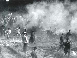 1911. Les Hautes-Fagnes en feu.